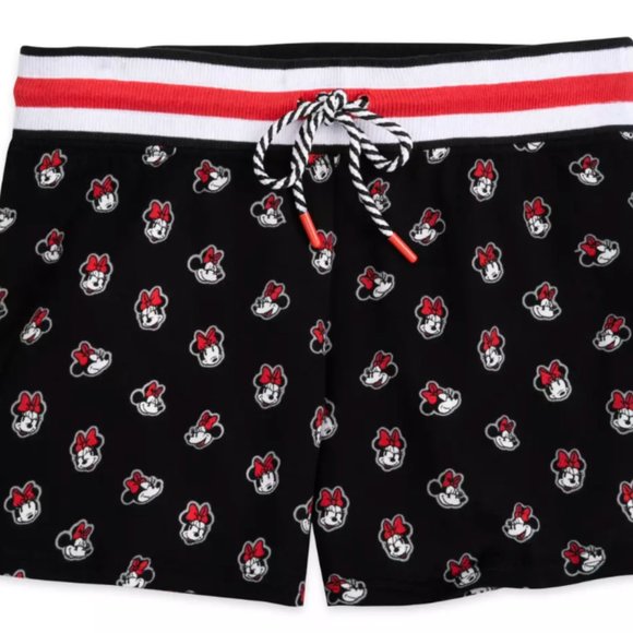 Disney Minnie Mouse Lounge 100% Cotton Trendy Box-Cut Shorts for Women Size XL ! - Picture 2 of 12